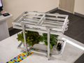 Mini hydroponics shelf
